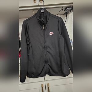 Black Men's Jacket with Logo